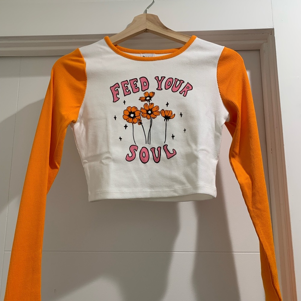 princess polly crop top long sleeve